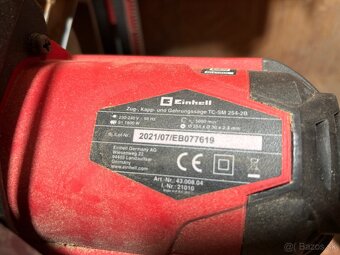 Predám Skracovacia a pokosová píla s pojazdom TC-SM 254 - 2