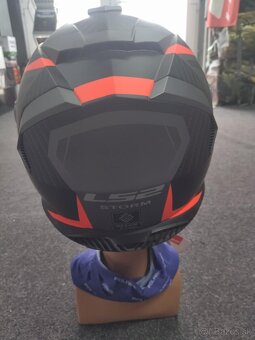 Ls2 Ff800 Storm Racer Matt Titanium Fluo S - 2