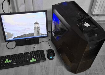 Herný počítač - GPU 4gb, 16gb DDR3, 3,80GHz, 240gb SSD - 2