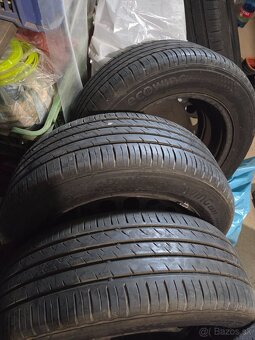 Letne pneu na diskoch  205/55 r16 - 2