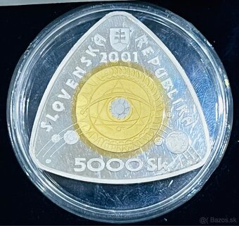 5000 SK - Slovensko 2001 - 3 tisicrocie - - 2
