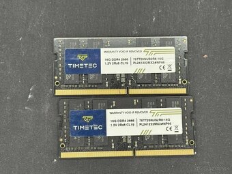 2x 16gb (32GB) DDR4 Notebook - 2