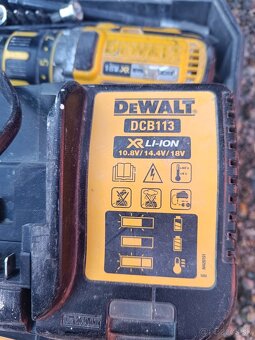 Aku vŕtačka Dewalt - 2