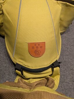 Detské nosítko spevnené so sedákom - zelené TOPstav - 2