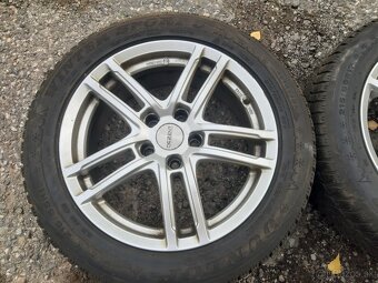 ZIMNA SADA 5x112r17 obute 215/55r17 - 2
