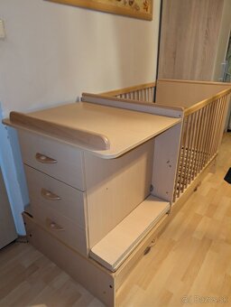 Detská rastúca postieľka 3 v 1 - 2