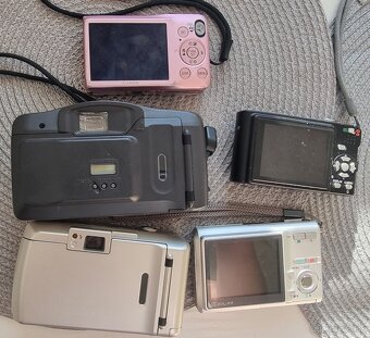 5 x fotoaparát Olympus, Canon, Panasonic, Casio - 2