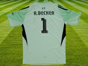 #1 Alisson brankársky dres Liverpool Football Club - 2