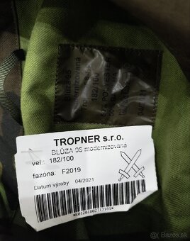 Maskáče vz.95 modernizované - 2