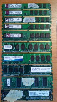RAM / pamäť – DDR3,DDR2,DDR, DIMM SDRAM - 2
