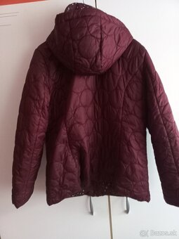 Damska bordova bunda č 44 - 2