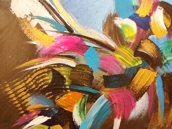 Ručne maľovaný obraz akryl - 2