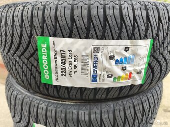 225/45 R 17 nové celoročné pneumatiky - 2