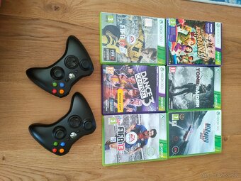 XBox 360 E CONSOLE + Kinect + Hry - 2