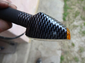 LED Mini smerovky carbon 1 pár - 2