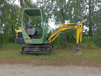 Yanmar B 15-3 minibager vaha 1500kg, - 2