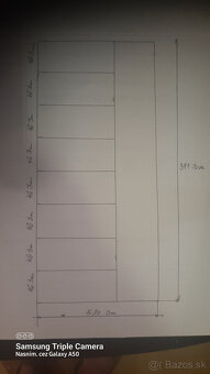 predam 730m2 čast pozemku - 2