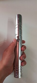 Star Wars strieborný svetelný meč S-RGB - 2
