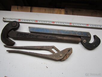 kľúče hasáky a nožnice na plech - 2