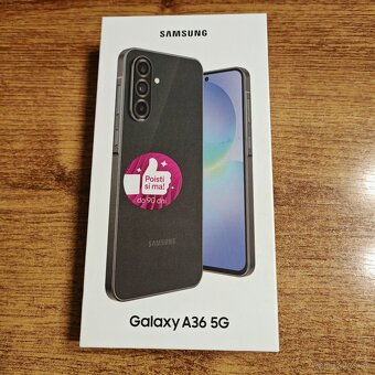 Nový neotvorený Samsung Galaxy A36 5G 128GB black - 2