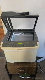 Multifunkčná farebná tlačiareň Lexmark X544 - vada tlače - 2