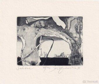 predam grafiky exlibris Karol Ondreička II. - 2