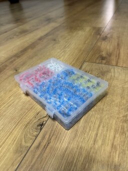 Sada 600ks zmršťovacích bužírok s cínom - 2