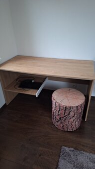 Pisací stôl robený stolárom - 2