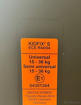 Britax Römer Kidfix 2 S – Storm Grey - 2
