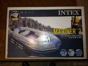 Nový Nafukovací čln Intex mariner 3 - 2