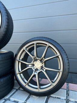 Sada kolies 5x112 R19 Cheetah Wheels Spyder - Bronze - 2