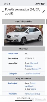 Kúpim zachovalý Seat Ibiza 6J 2008-2017 - 2