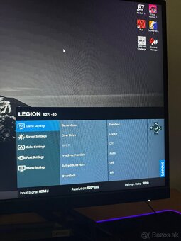 Predám Lenovo Legion R27i-30 - 2