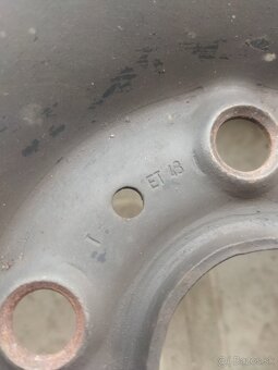 5x112 R15 Plechové disky ET43 - 2