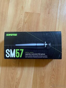 Shure SM57 LCE Dynamický nástrojový mikrofón + Stojan - 2