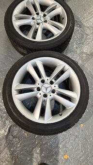 Mercedes disky + zimné pneu R17 - 2