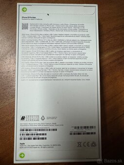 Predám nerozbalený iPhone 15 Pro MAX, 256GB - 2