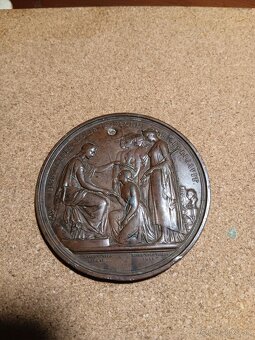 Medajla ,plaketa 1851 - 2