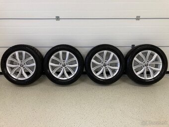 Zimná sada org VW TIGUAN 5x112 7J ET43 235/55 R18 - 2