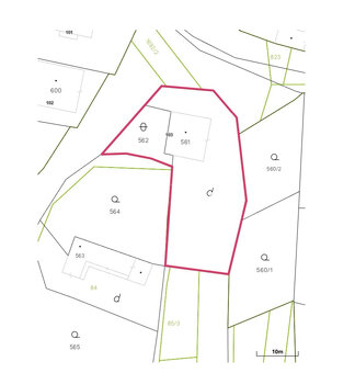 Na predaj budova s pozemkami Nižná Oľka-okr. Medzilaborce - 2