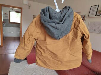 Bunda prechodná Reserved v.80 - horčicová - 2