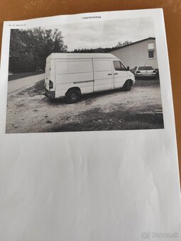 Mercedes šprintér 310 kA 3350 - 2