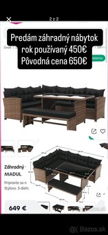 Ratanove sedenie - 2