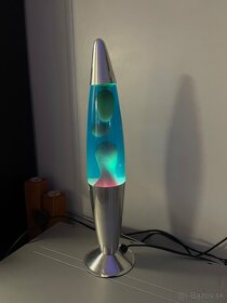 Lávová lampa modrozelená - 2