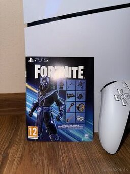 Predávam Playstation 5 Slim Digital + Fortnite Bundle - 2