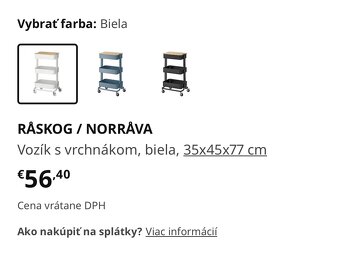 Posuvný vozík - 2