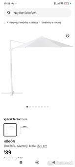 Slnecnik Ikea Hogon 270cm - 2