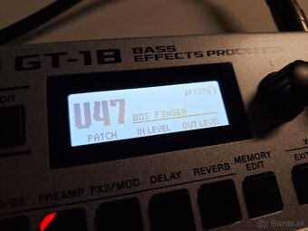 Bagitarovy multieffekt Boss GT1-B - 2
