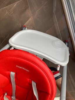 Detska stolicka peg perego cervena - 2