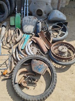 Moto diely na veterány Jawa ČZ - 2